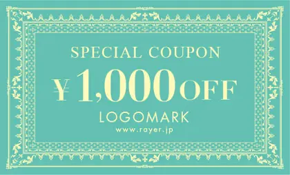 美容室・ネイルサロン・ヘアサロン向けのアンティークでクラシックかっこいいトラッドな額縁フレームが、落ち着いた大人の可愛らしさを引き立てるおしゃれ割引クーポン制作TKM-002A