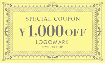 美容室・ネイルサロン・ヘアサロン向けのアンティークでクラシックかっこいいトラッドな額縁フレームが、落ち着いた大人の可愛らしさを引き立てるおしゃれ割引クーポン制作TKM-002W