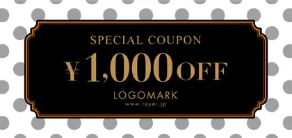 ガーリーな水玉柄のポルカドット模様がカワイイおしゃれな金券ギフト券制作TKK-013N