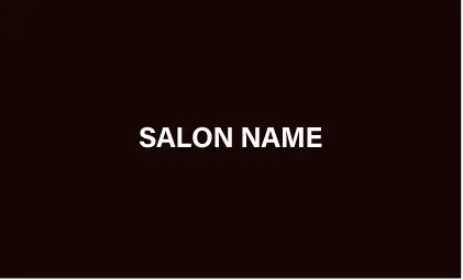 大人かわいいダスティーカラーで洗練されプレミアム感あるおしゃれな美容サロン名刺デザインMEB-016L