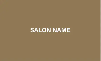 大人かわいいダスティーカラーで洗練されプレミアム感あるおしゃれな美容サロン名刺デザインMEB-016D