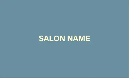 大人かわいいダスティーカラーで洗練されプレミアム感あるおしゃれな美容サロン名刺デザインMEB-016G