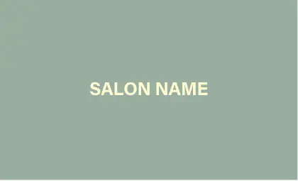 大人かわいいダスティーカラーで洗練されプレミアム感あるおしゃれな美容サロン名刺デザインMEB-016i