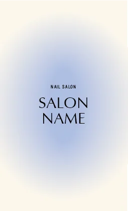 斜めストライプのフレームデザインが動きと軽やかさを感じるおしゃれデザイン美容サロン名刺デザインMEB-028E