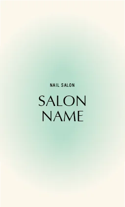 斜めストライプのフレームデザインが動きと軽やかさを感じるおしゃれデザイン美容サロン名刺デザインMEB-028H