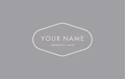 特徴的なひし形の角が丸いフォルムと、パステル調の淡い色味がニュアンスカラーでおしゃれな2折スタンプカード016B