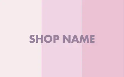 色とりどりの美しさをお楽しめる絶妙な3色を配色したシンプルでおしゃれなデザインの2折スタンプカード027M