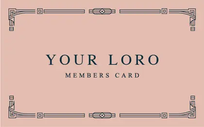 アンティークで洗練されたデザインのカッコいいフレームがお洒落な2折スタンプカード034C