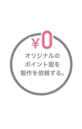 ポイントカード裏面縦 オリジナル制作