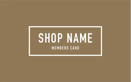 シックで大人かわいいネイルサロン向けの予約カード ゴールド 白