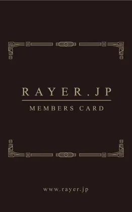 アンティークのフレームがお洒落な大人予約カード｜予約カード黒 茶