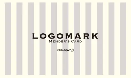 美容室・ネイルサロン・ヘアサロン向けのソフトで優しいパステルカラーのシンプルでかわいいおしゃれなストライプデザインの次回予約カードRMS-001E