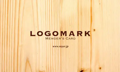 美容室・ネイルサロン・ヘアサロン向けの木目ウッド調のナチュラルで自然と調和したシンプルな穏やかな癒しのおしゃれデザインの次回予約カードRMS-009F