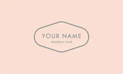 美容室・ネイルサロン・ヘアサロン向けの特徴的なひし形の角が丸いフォルムと、パステル調の淡い色味がニュアンスカラーでおしゃれな次回予約カードRMS-016A