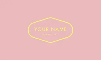 美容室・ネイルサロン・ヘアサロン向けの特徴的なひし形の角が丸いフォルムと、パステル調の淡い色味がニュアンスカラーでおしゃれな次回予約カードRMS-016G