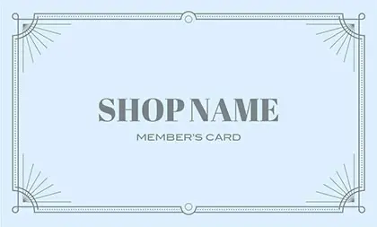 美容室・ネイルサロン・ヘアサロン向けのアンティーク風フレームと上品なダステーカラーが織りなす、大人可愛いおしゃれな次回予約カードRMS-040F