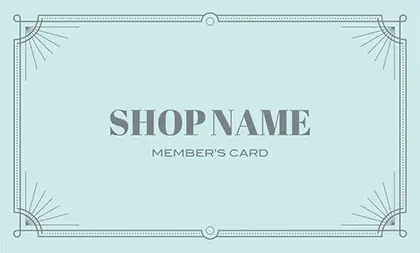 美容室・ネイルサロン・ヘアサロン向けのアンティーク風フレームと上品なダステーカラーが織りなす、大人可愛いおしゃれな次回予約カードRMS-040G